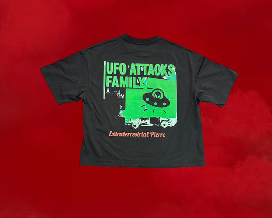 Pierre Armand “Alien Invasion” Luxury Tee Black